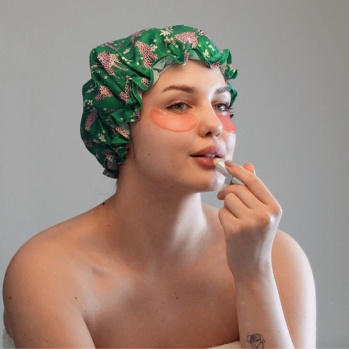 Shower Cap - Cheetah Print