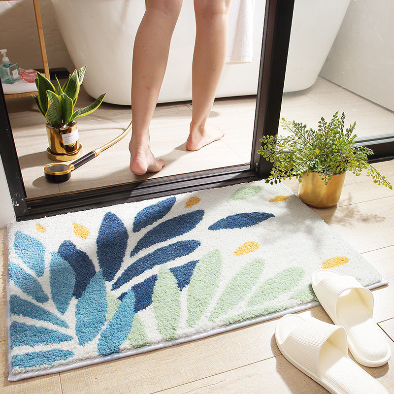 Bathroom Absorbent Floor Mats For Bathroom Non Slip Mats