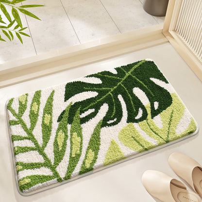 Bathroom Carpet Non-slip High And Low Velvet Floor Mat