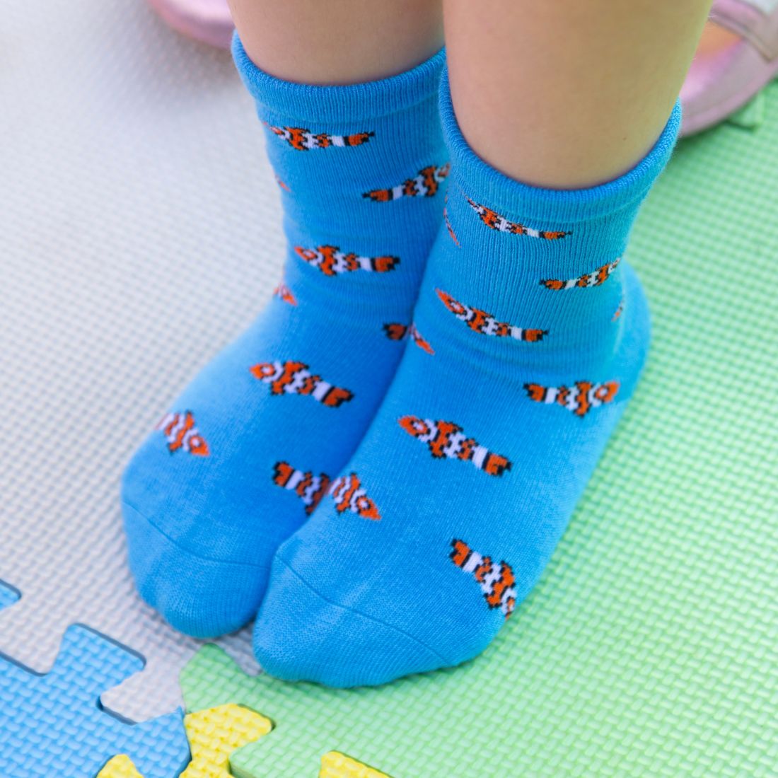 Clown Fish Matching Bamboo Socks (Adult & Child)