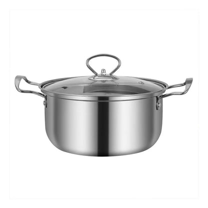 11PCS Induction Non Stick Stainless Steel Cookware Cooking Pot Pan With Lids Set