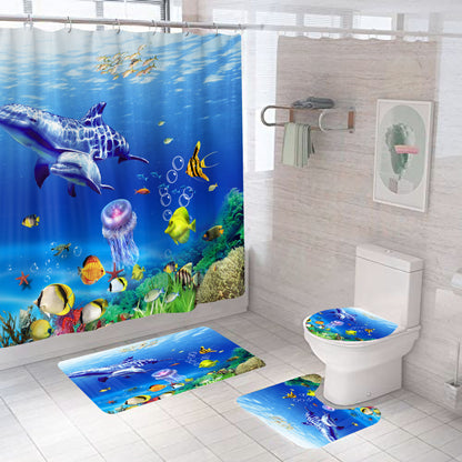 Underwater World Home Bathroom Three Piece Suite