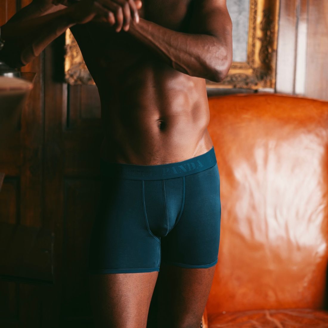 Bamboo Boxers - Navy