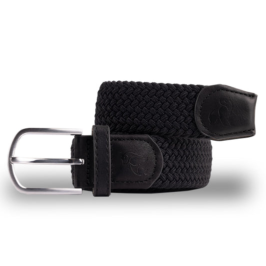 Woven Belt - Jet Black