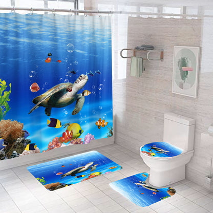 Underwater World Home Bathroom Three Piece Suite