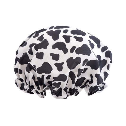 Shower Cap - Cow Print